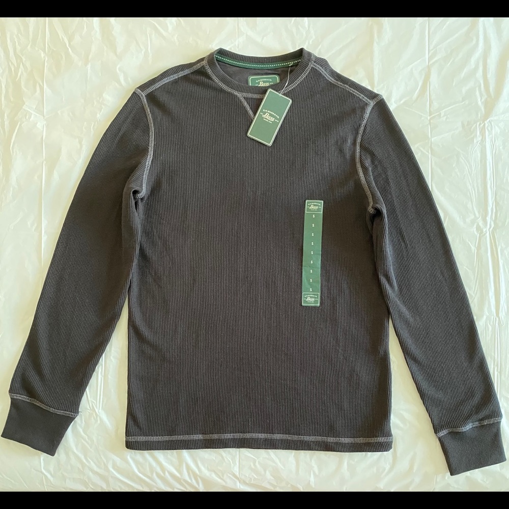 *NEW* G.H. Bass & CO Small/Petite Longsleeve Black